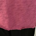 ATM Anthony Thomas Melillo Slub Jersey Long Sleeve V -Neck Tee Pink Gardenia Photo 14