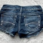 Decree  blue denim fringe shorts size 1 Photo 1