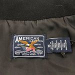 American Living  Red & Black Casual Outdoor Plaid Puffer Vest EUC Women’s Size M Photo 2