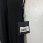 Mac Duggal Crystal Halter Jersey Gown in Black Size US 0 NWT Photo 6