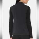 Vince  Draped Blazer with Ribbed Knit Sleeves Size 0 Photo 3