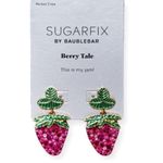 BaubleBar Strawberry  Sugarfix Earrings Photo 0