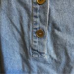 VTG Denim Dress Blue Size 16 Photo 7