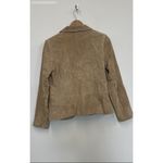 Gently used pursuits, ltd. Tan Leather Blazer, Fully Lined Photo 8