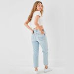 American Eagle  AE Mom Jeans in Light Wash Size 16 Photo 5