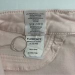 DL1961 Florence Instasculpt Cropped Jeans in Blush Pink Denim Size 26 Raw Hem Photo 7