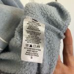 Double Zero Beach Bum Oversized Light Blue Cropped Sweatshirt Size S Photo 3