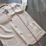 J.Crew Nwt  Giselle sweater blazer in bleached sand Women’s Size M‎ Photo 3