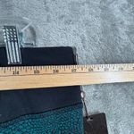 Calia by Carrie Calia Textured Leggings XL Caviar Deep Teal Snakeskin Activewear Athleisure Gym Photo 12