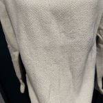 Madewell Knit Cream  Button Back Sweater Photo 3