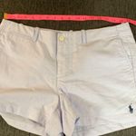Polo NWOT  Ralph Lauren 100% Cotton Light Blue Shorts Size 10 Photo 6