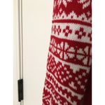 No Boundaries  Red Stuffed Reindeer Long Sleeve Christmas Sweater Women Juniors L Photo 5