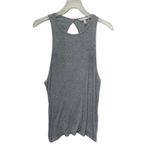 Victoria's Secret Victoria’s Secret Cross Back Keyhole Tank Size XS petite gray yoga top Photo 2