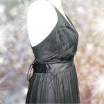 Windsor  beautiful black tulle long lace up back prom or formal dress. Photo 11