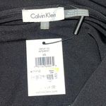 Calvin Klein  Black Lace-Up Grommet Tank Top Photo 4