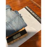 American Eagle VINTAGE Jean Jacket Small Coat Denim S AE Light Wash VTG Photo 8