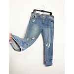 Anthropologie Pilcro The Heritage Boyfriend Jeans Size 28 Mid Rise Crop Distress Photo 11