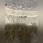 Peter Nygard  White Ruffled Long Sleeve SunBlouse Photo 4