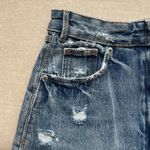 ZARA TRF IX’D Denim Makers Asymmetrical Jean Skirt Photo 3