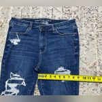 American Eagle  High rise jegging jeans size 14 distressed Photo 7