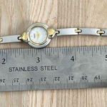 Caravelle by Bulova Ladies Watch Two Tone Hearts and Matte Bracelet White Dial Photo 10