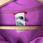 The North Face  Purple Quarter Zip Pullover Fleece Sweatshirt M Photo 2