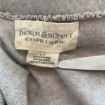 Ralph Lauren Denim & Supply Grey Button Ruffle Front Cardigan Sz Large Photo 6