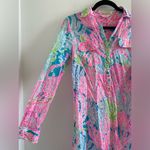Lilly Pulitzer Captiva Tunic Dress/Cover-Up In Let’s Cha Cha Print Size XS Photo 6
