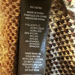 Vertigo Paris  oversized floral Intarsia open cardigan size M/L boho cozy Photo 3