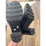 Saks 5th Avenue Women's Saks Fifth Avenue Lugsole Chunky Platform Heeled Boots size 40 Grunge Photo 2