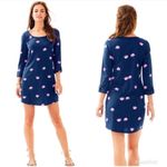 Lilly Pulitzer NWT Ocean Ridge Resort Navy Blue Pink Elephant Half Drop Print Photo 8