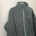 Columbia  Fleece Sweatshirt Teal Color Size M Photo 5