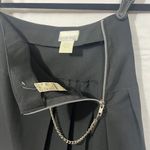 Anchor Blue Vintage Pleated Mini‎ Skirt 90s Size 9 Safety Pin Chain Gothic Skater Punk Photo 4