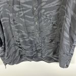 Zadig & Voltaire  Topaz Jac‎ Tigre Ladies Silk Oversized Patterned Shirt Blouse M Photo 2