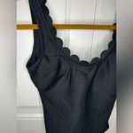 Cupshe  Cheeky Gal Black Scalloped One-Piece Swimsuit Photo 2