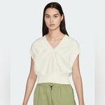 Nike Women's Sportswear Reversible French Terry Vest Sweater Medium Cotton $75 Photo 11