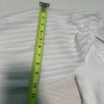 French Kiss  White Ruched Blouse Photo 8