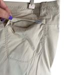 Eddie Bauer  Travex Pants Womens 16 Beige Roll Up Stretch Nylon Hiking Gorpcore Photo 9