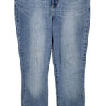 Regular Fit Mid-Rise Straight Leg Jeans Size 6 Short Lee Button-Fly Denim Photo 0