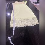 Victoria's Secret  Vintage Black Label Satin Slip Dress Sz 6 see pic for flaw Photo 5