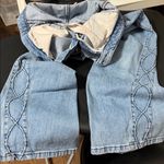 See By Chloe  Light Blue Flare Jeans Made in Italy Size 29 Photo 11