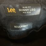 Lee Slim Fit Skinny Leg Mid Rise Sculpting 10 Med Black Cotton Photo 4
