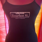 Black Bourbon St New Orleans Tank Top (M) Size M Photo 0