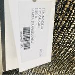 Milly Marta Couture Metallic Strapless Dress, Gold/Black, Boned, Size 8, NWT Photo 11