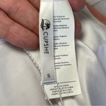 Cupshe Women's Knotted Color Block One Piece Swimsuit Small White Peach Navy NWT Photo 12