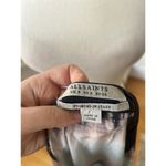 ALLSAINTS  Light Blue & Pink Agate Watercolor Silk Isha Crystal Shift Dress Photo 7