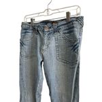 Bongo Vintage Y2K  Jeans Juniors 13 Flare Pockets Low Rise Distressed 2000s Photo 4