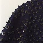 H&M Blue Sequin Open Front Cardigan Size 6. Photo 7