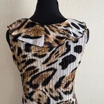 Sunny Leigh Animal Print Mini Ruffle Dress Sexy Party Club Date Night Boho Chic Animal Print Photo 3