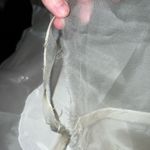 Beautiful Preserved Vintage 1950s/60s Organza Wedding Gown! Photo 9